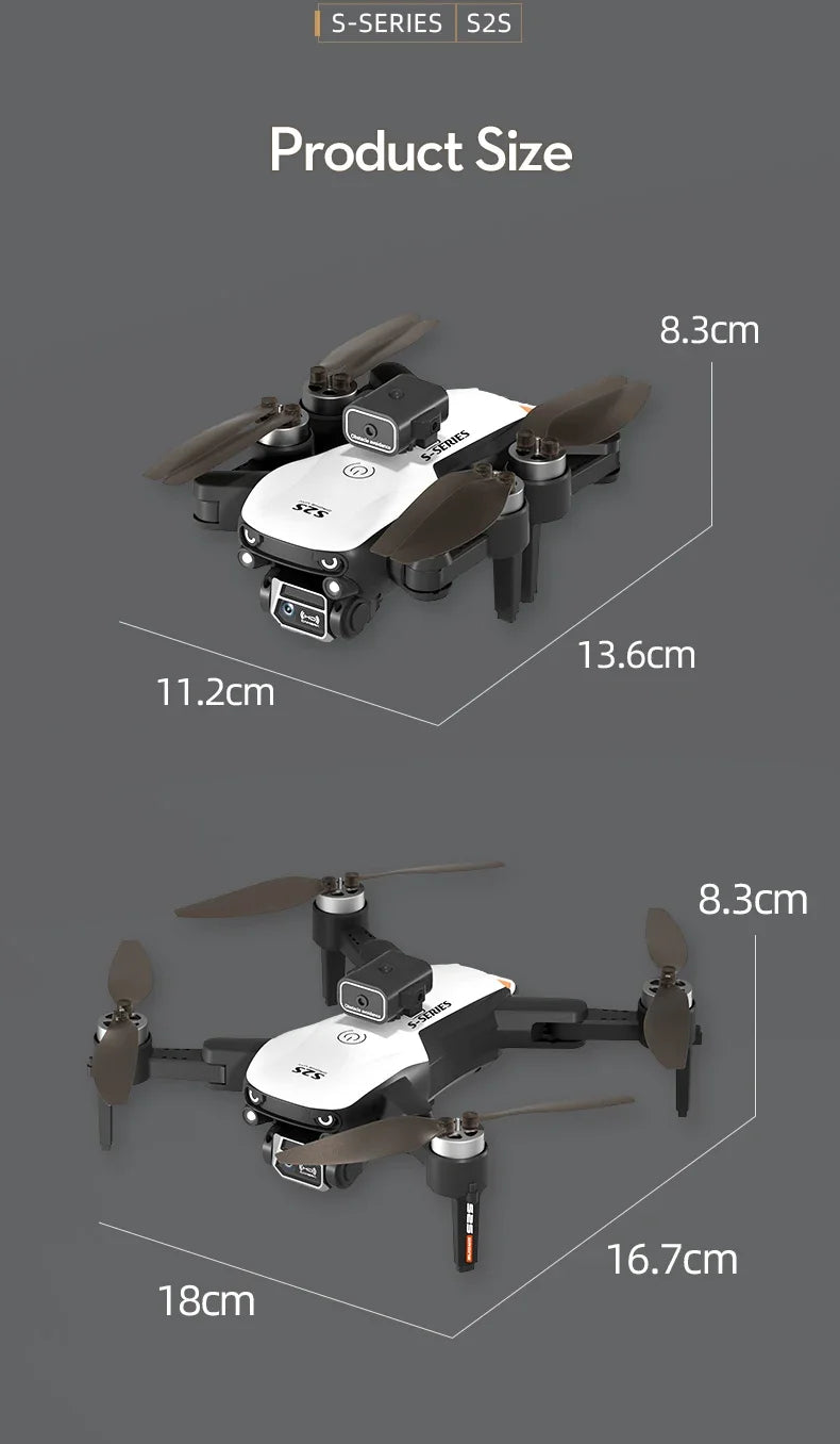 S2S Mini Drone 4k 8K HD Camera